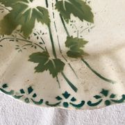Assiette terre de fer St amand A Lebacqz & Bouchart
