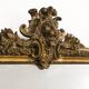 Miroir à fronton au lion — France, XIXe siècle