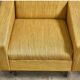 Fauteuil 1950 Jaune moutarde