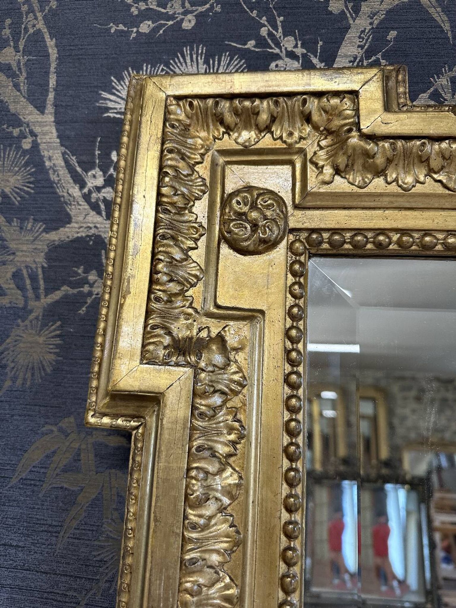 Miroir époque Napoléon III 149x107x112