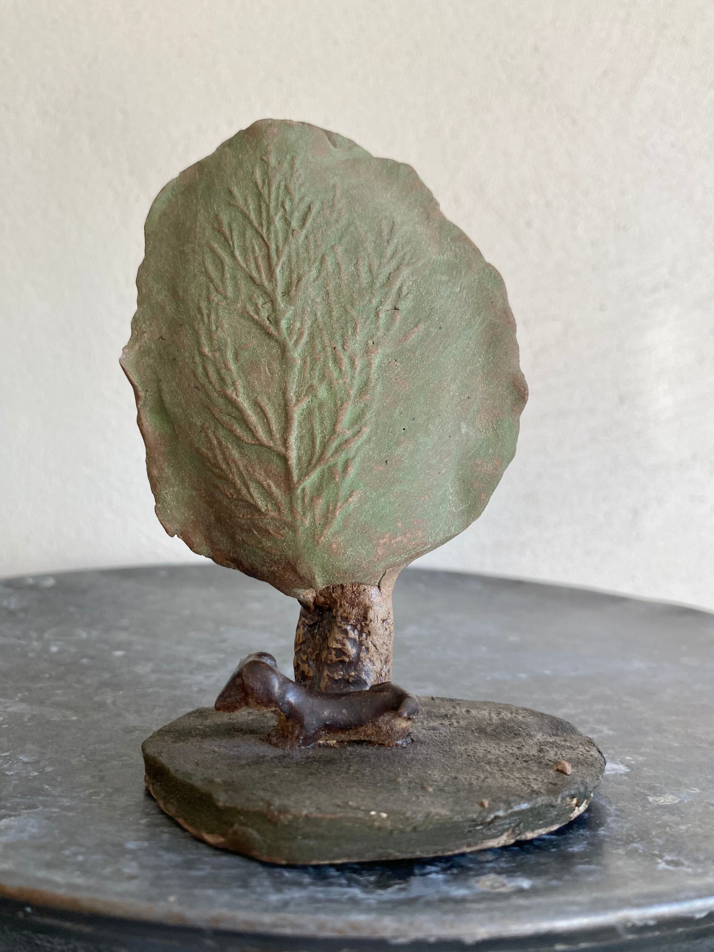 Soliflore terracotta tree and dog