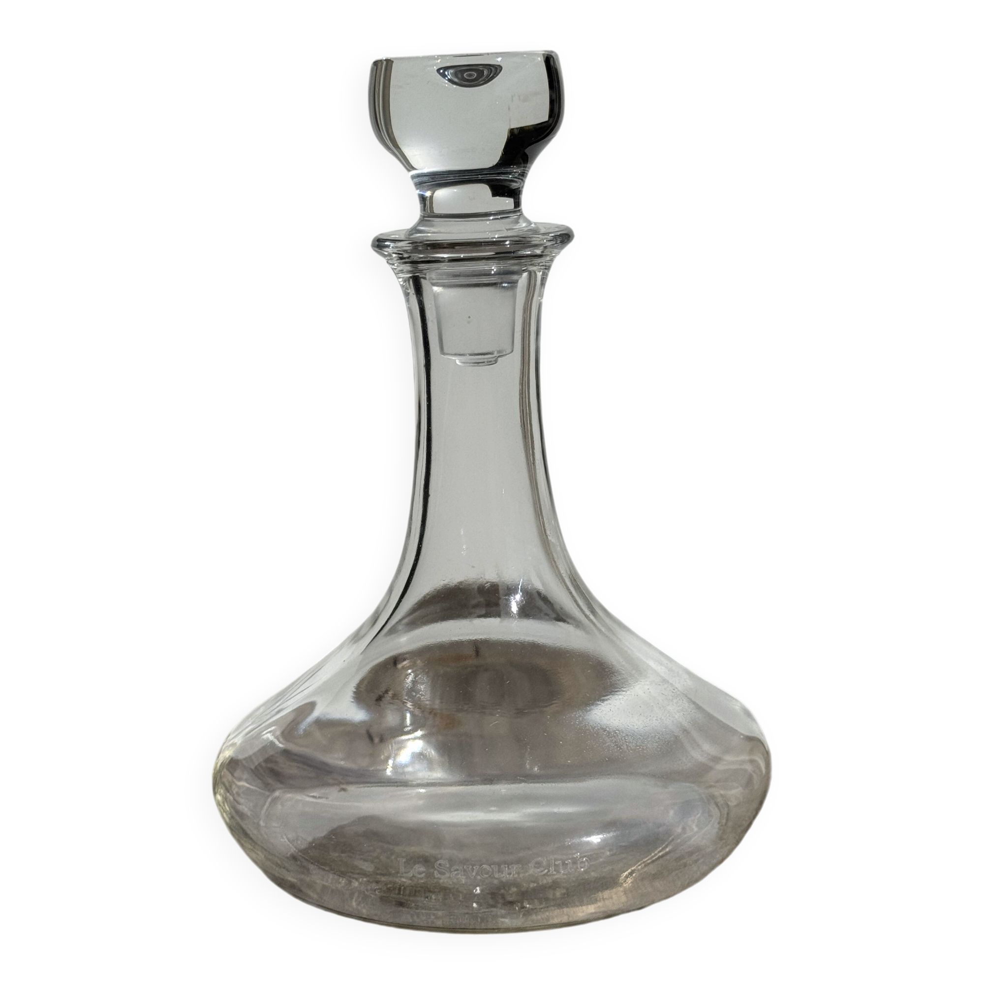 Carafe à décanter vintage à bouchon plat H24