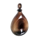Carafe à liqueur verre ambré 1970