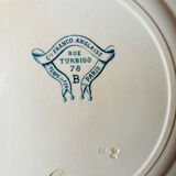 Service of 6 plates Terre de Fer