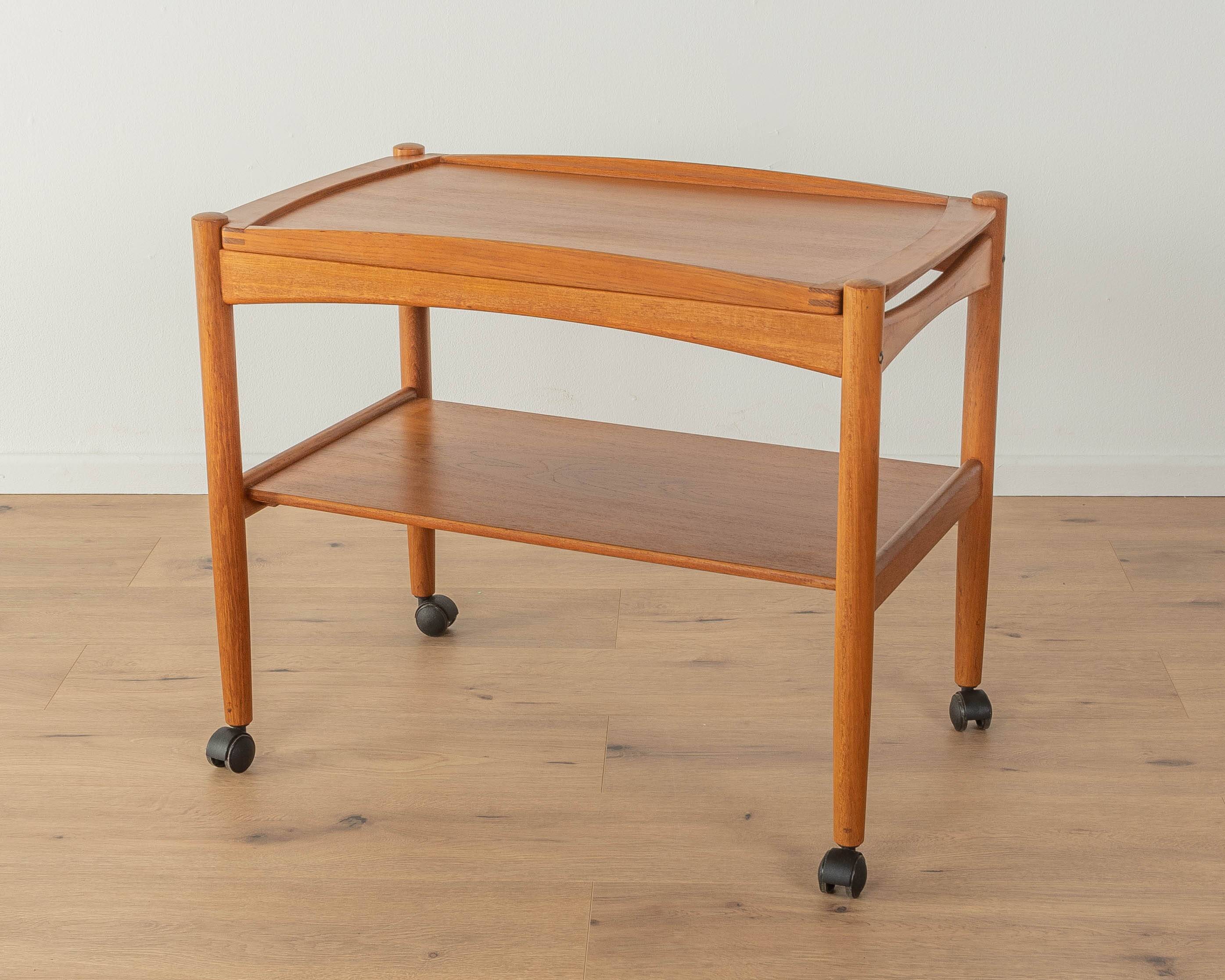 1960s serving trolley, Poul Hundevad