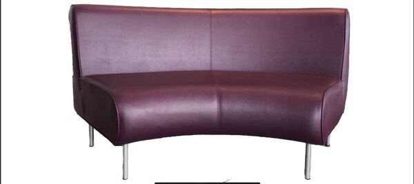 Canapé en cuir banquette en cuir