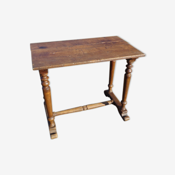 Table de bistrot chêne 1920