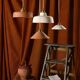 LISETTE - Terre cuite rouge - Suspension