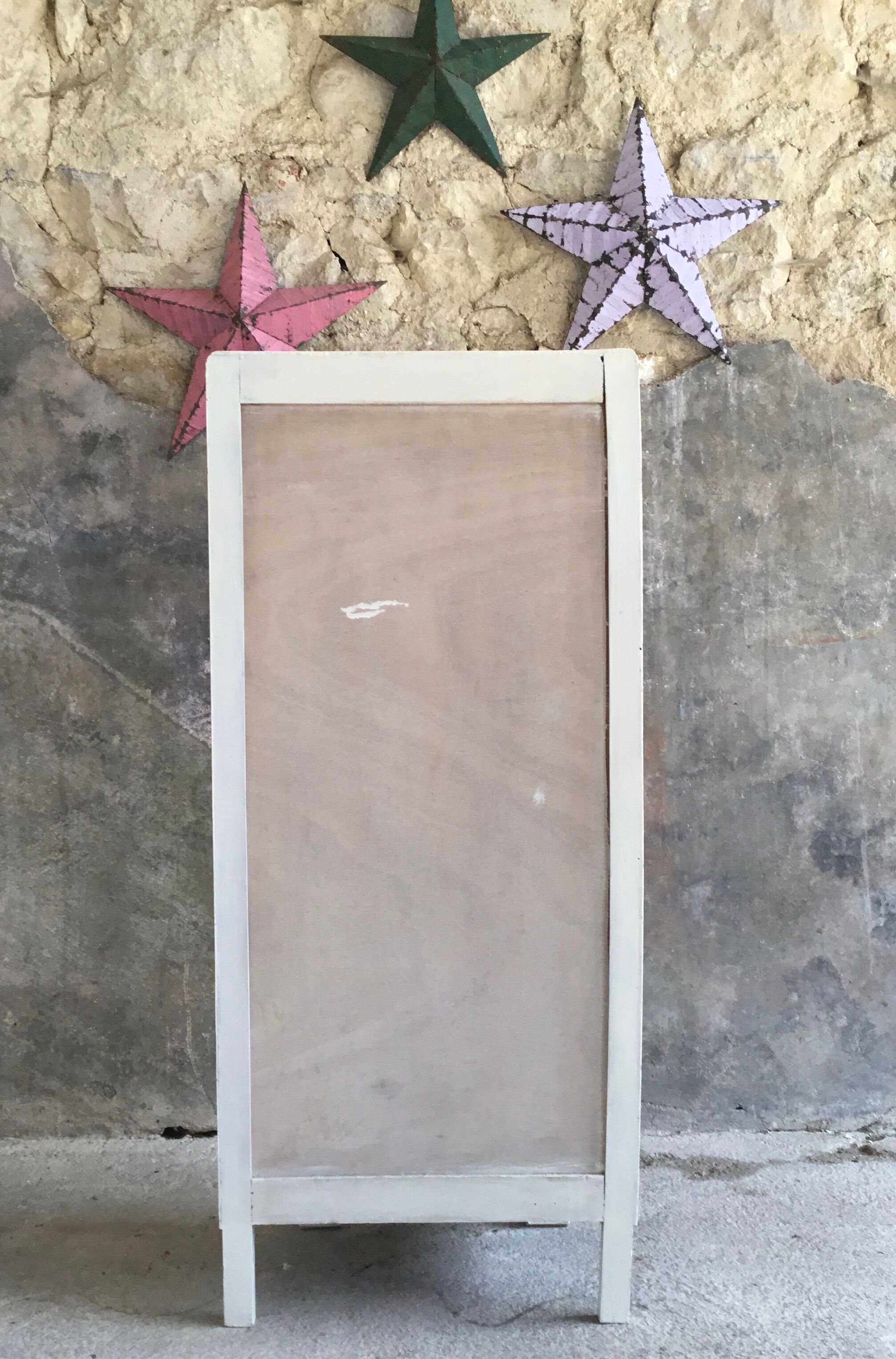 Vintage white wood dresser