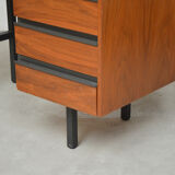 Desk wood and metal, 1970