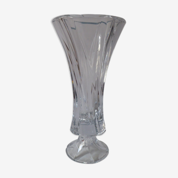 Vase en verre vintage
