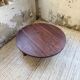 Table basse ronde tripode années 50