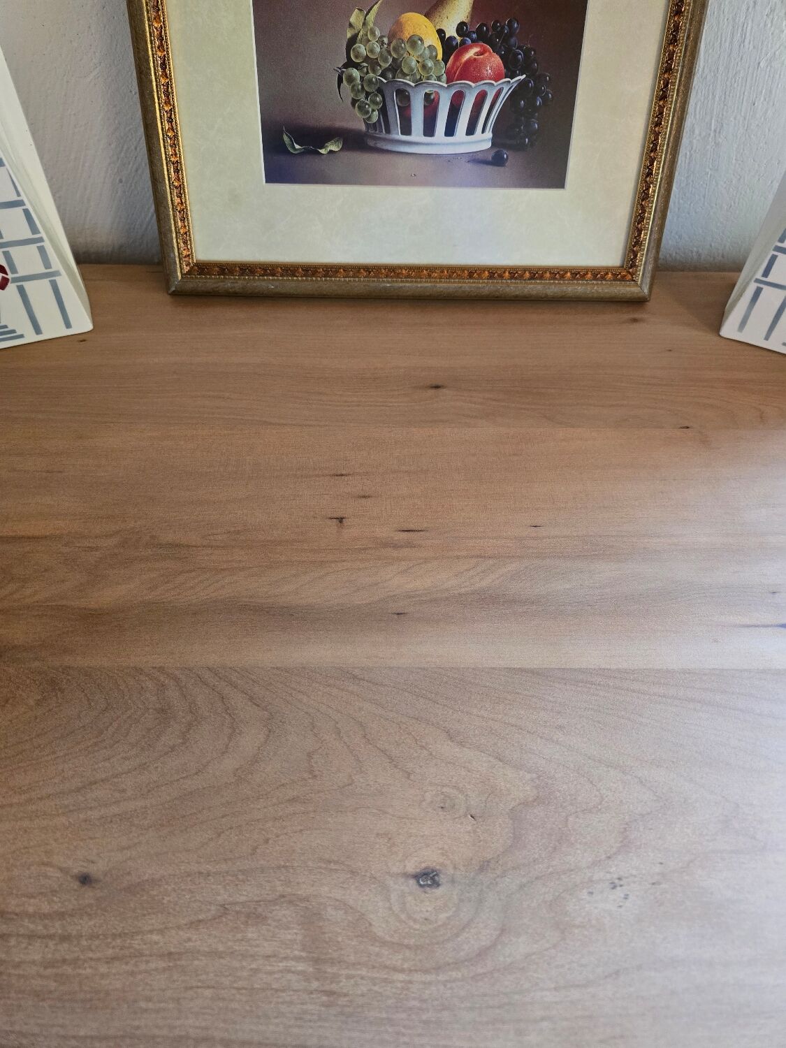 Buffet made of solid cherry wood, late Art Nouveau.