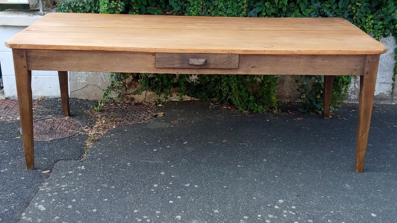 Farmhouse table early XXth 200 cm