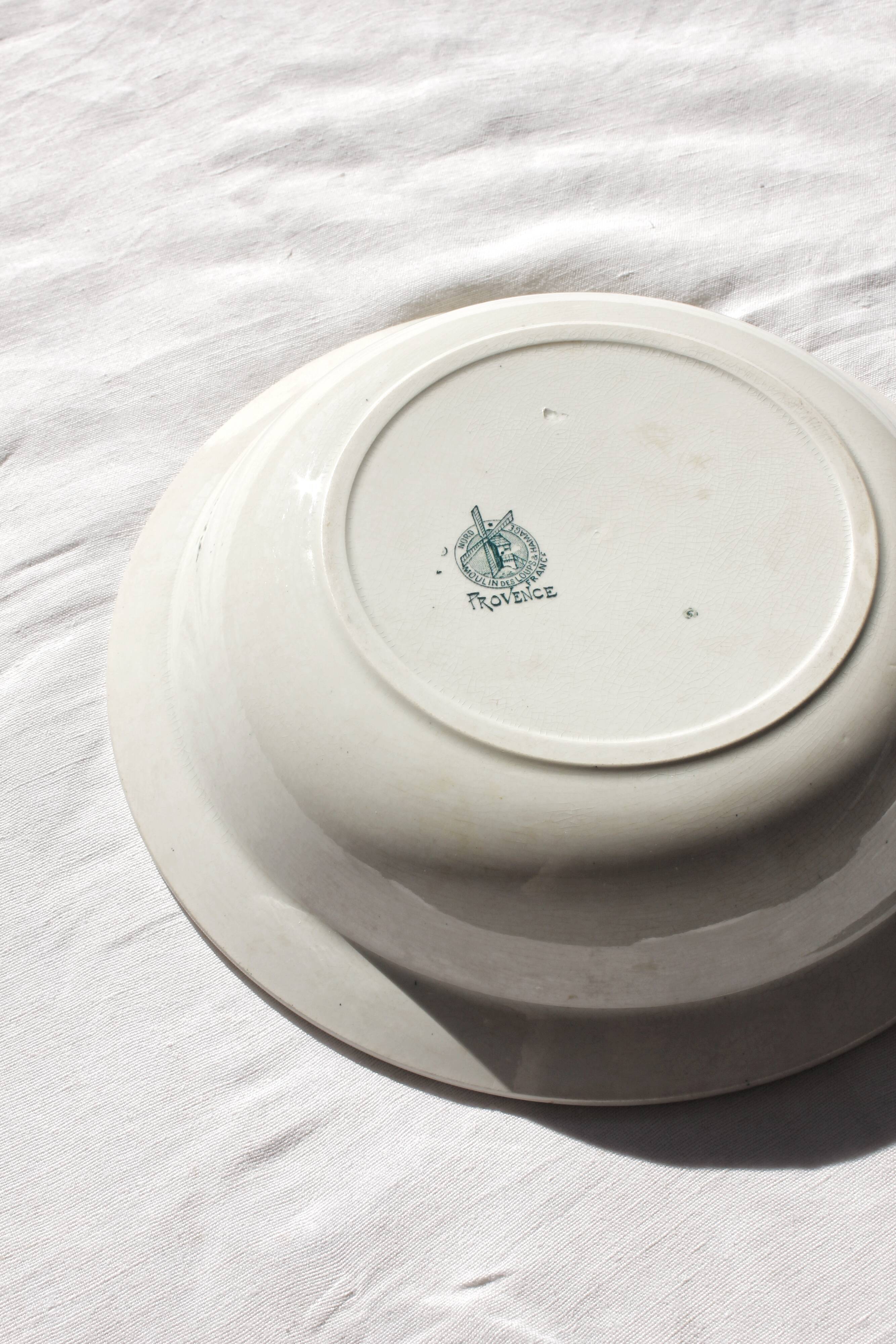 Flat hollow iron earth "Provence" Moulin des Loups