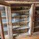 Old wooden shop display case to hang from the early 20th century.