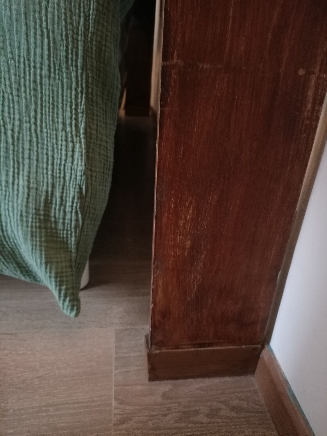 Antique headboard