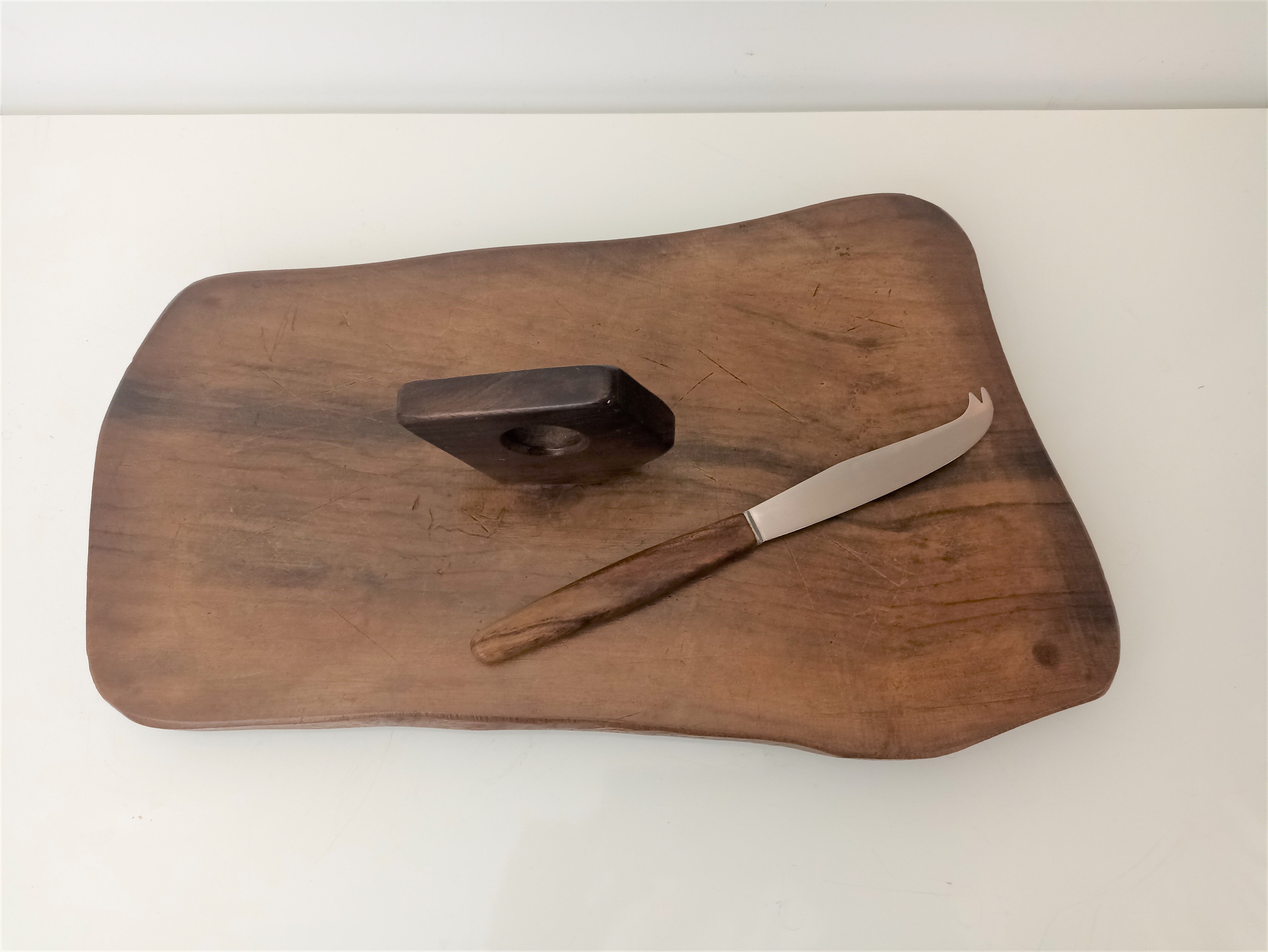 Wood Cutting Board Vintage Cheese Serving Tray
