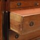 Commode Napoléon III en noyer - Italie fin XIXe siècle