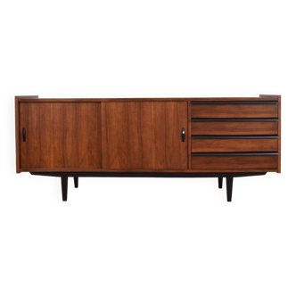 Mid-Century Walnut Sideboard by R. Hałas, 1960s.