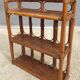 Rattan wall shelf 3 shelves