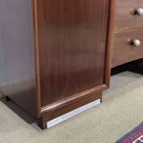 Art Deco wardrobe-dressing table stamped RINCK 115 Faubourg St Antoine Paris