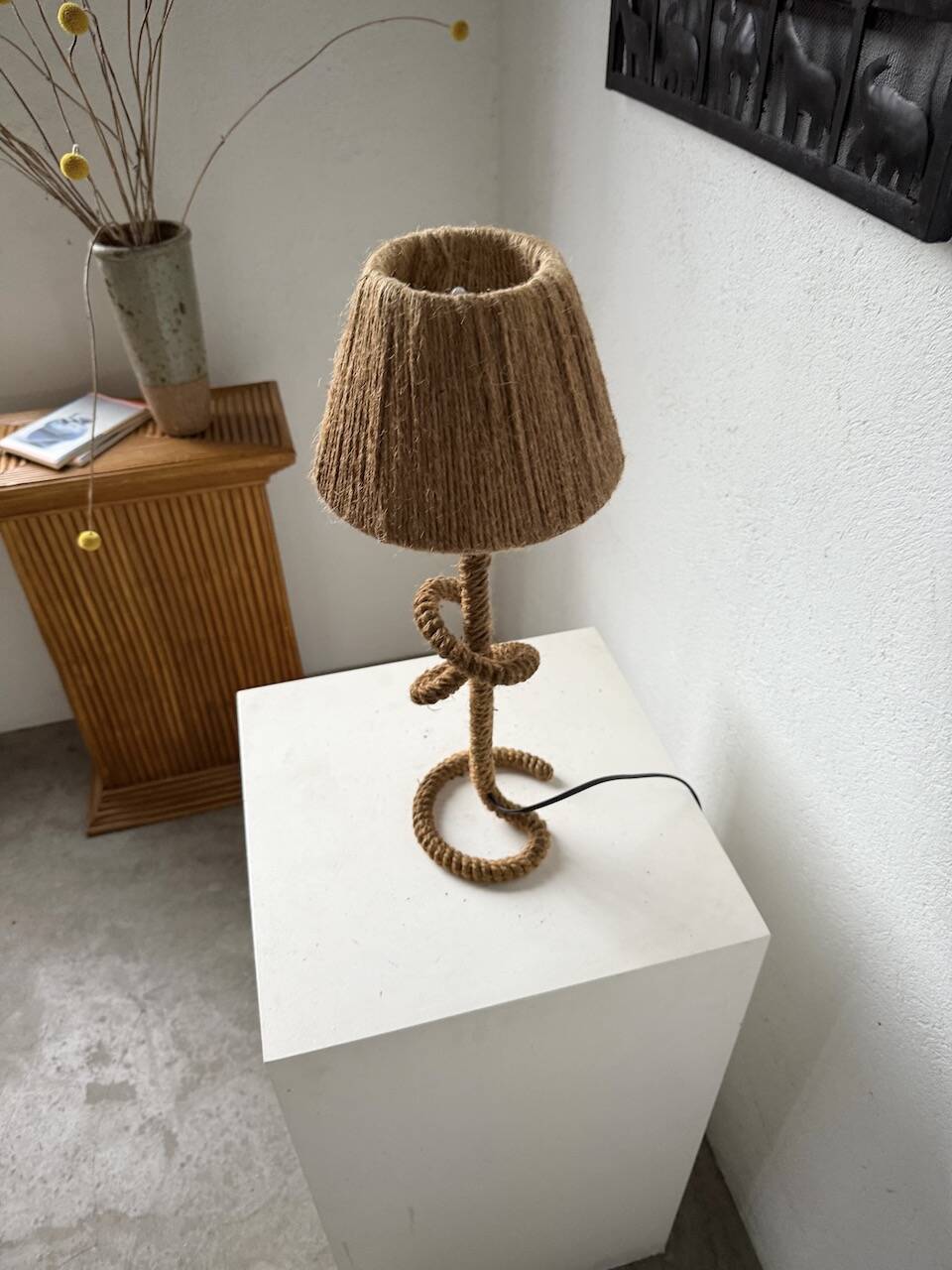 Audoux cord table lamp