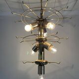 Murano leaf chandelier, 1970s