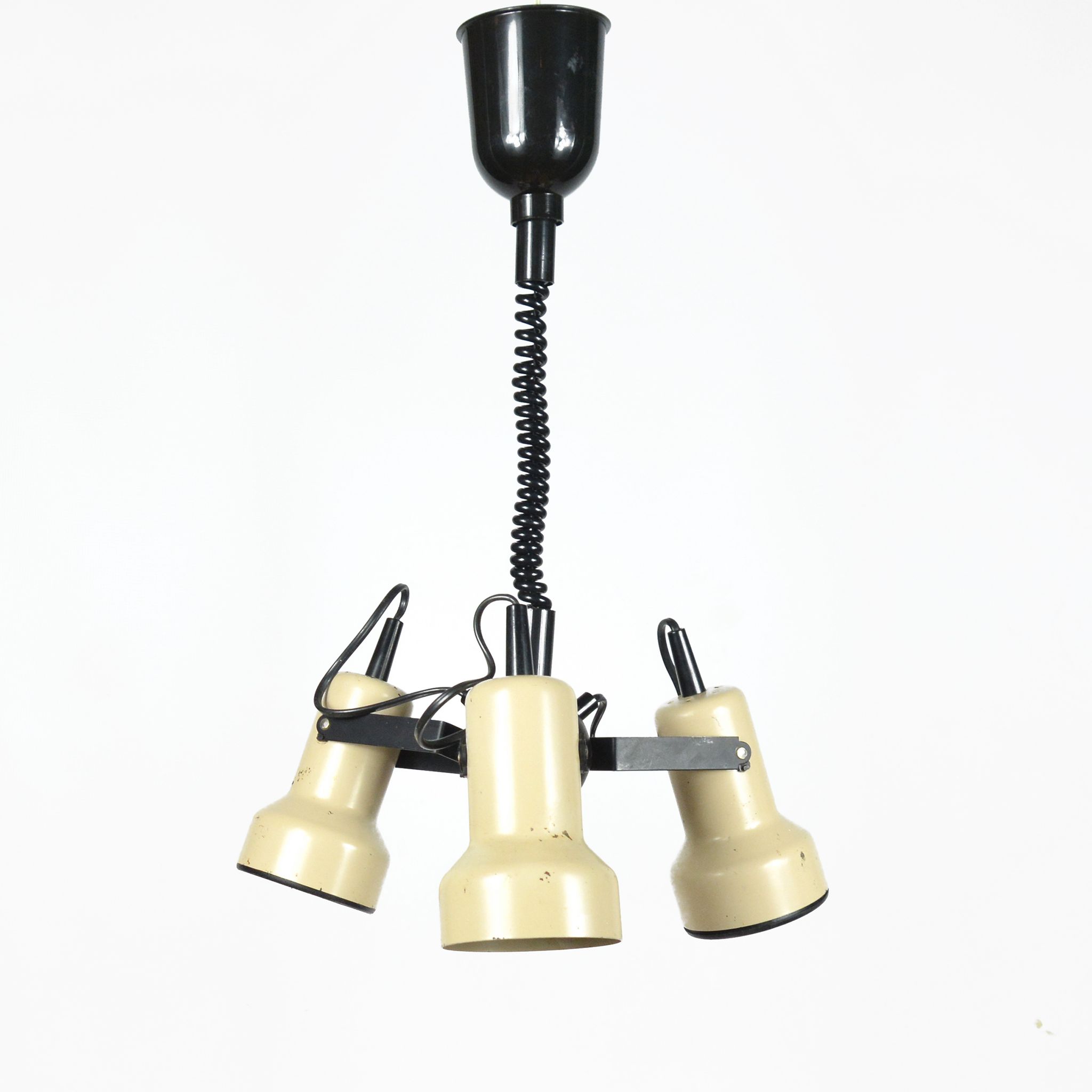1970s space age pendant lamp Richard Essig Besigheim, Germany