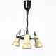 1970s space age pendant lamp Richard Essig Besigheim, Germany