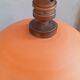 Lampe vintage en terre cuite année 40