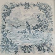 Birds trivet earthenware