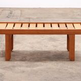 Bernt Petersen for Niels Eilersen bench made of oak, 1960