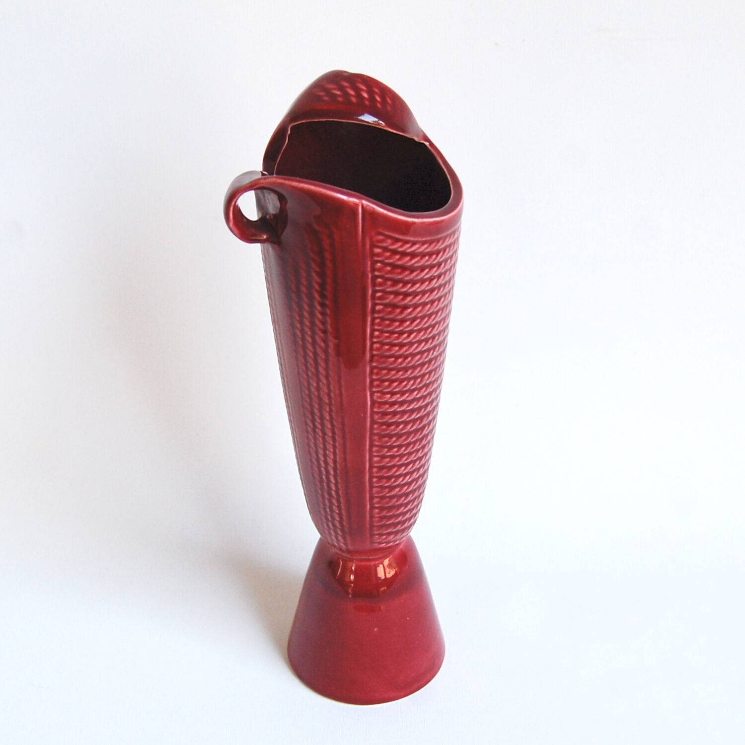 Vase Keralux Studio d'Art n°7/56 - E. D'Hossche 1956