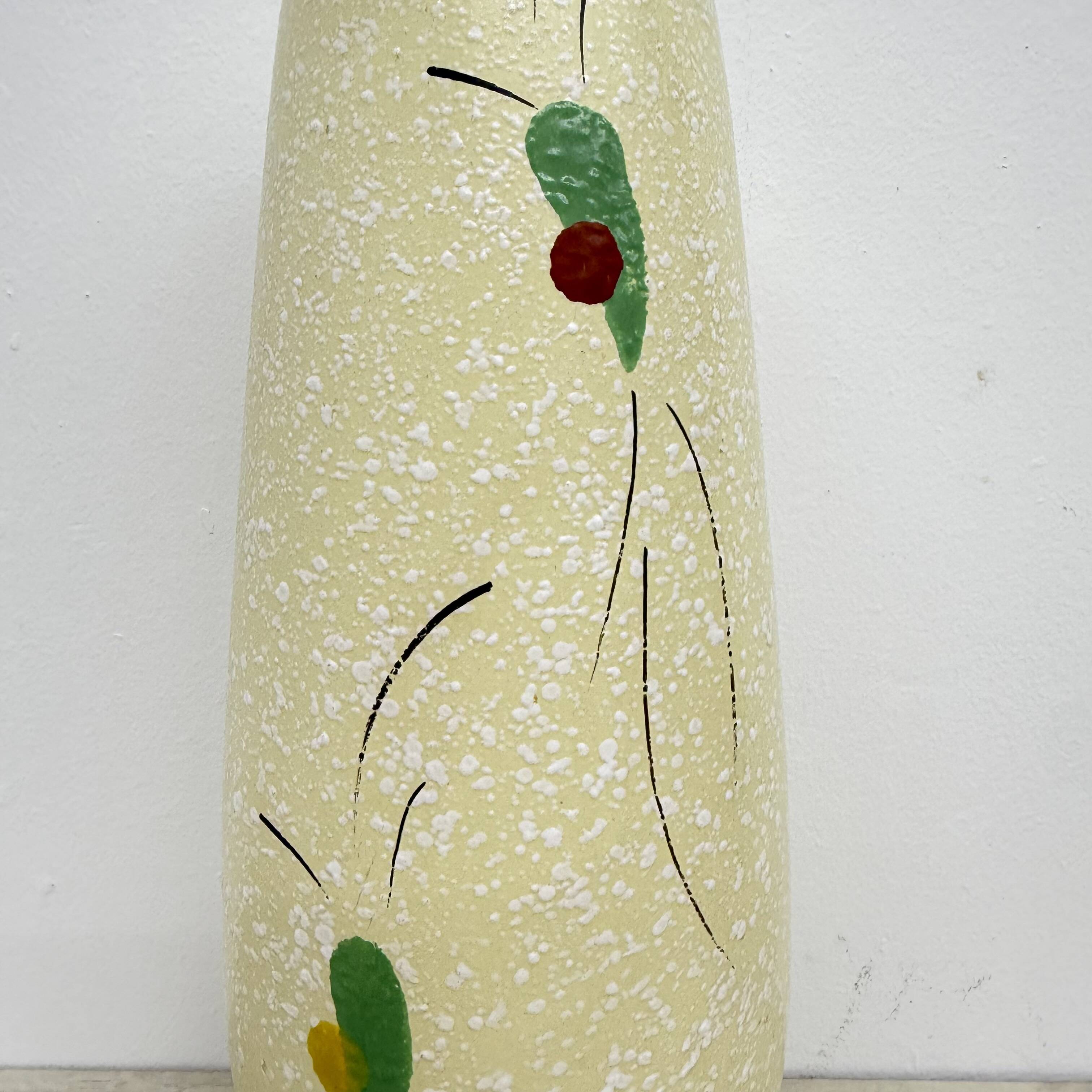 Scheurich West Germany vase ceramic pottery , 1960