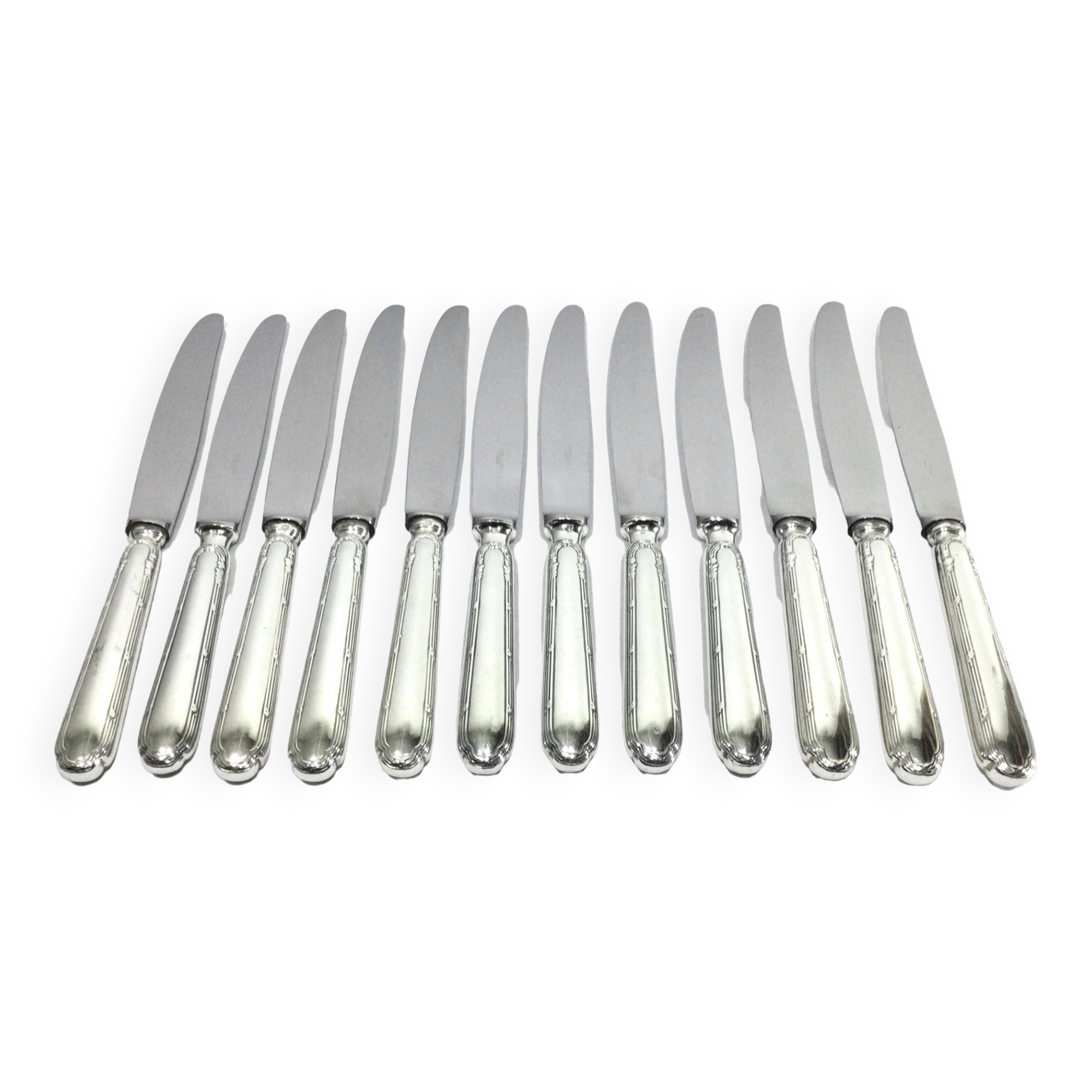 Ercuis – 12 silver-plated knives