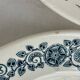 Longchamp Terre De Fer Alesia - 6 flat plates in antique earthenware