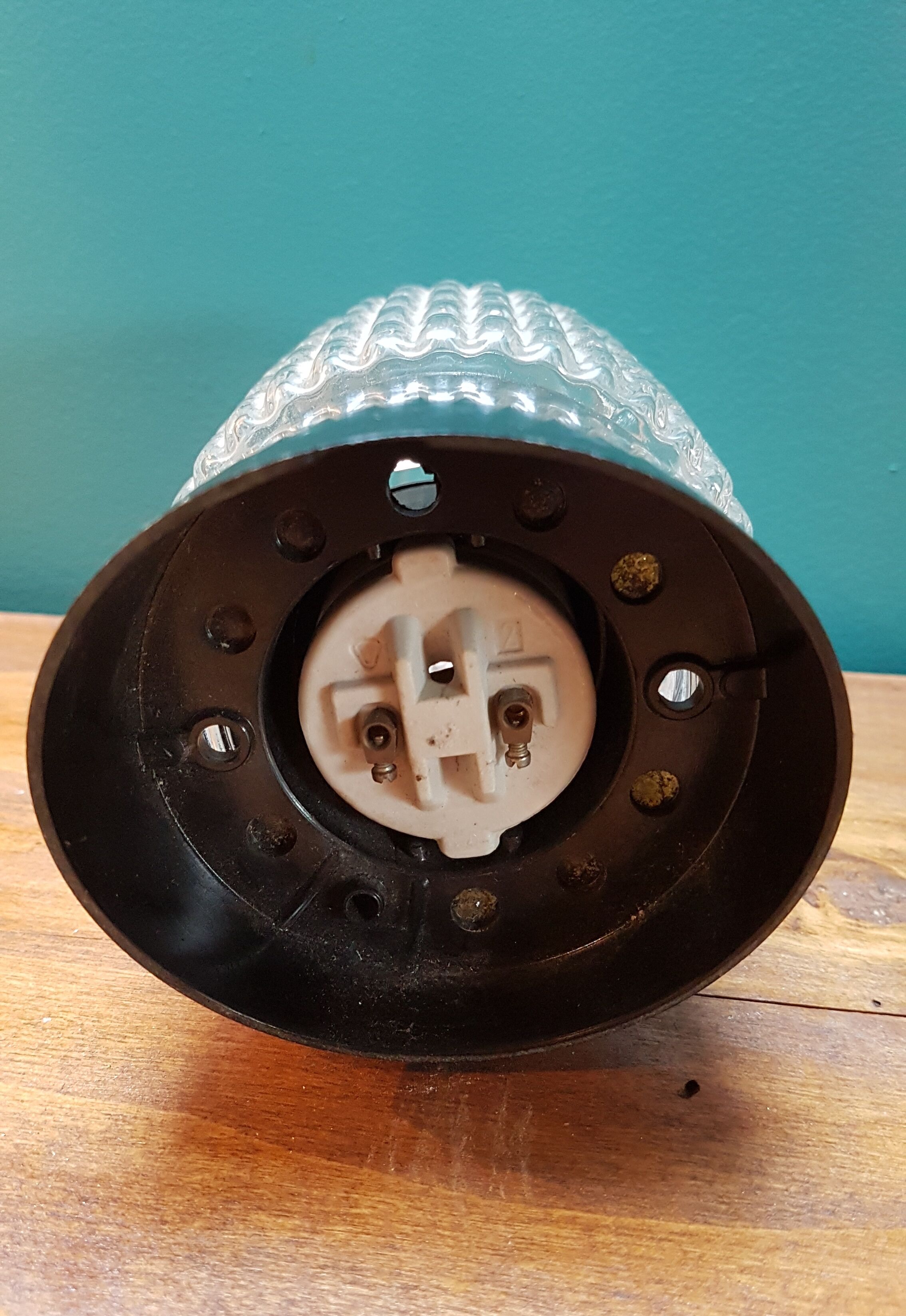 Vintage 1970 Horse Shoe wall light