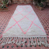 Moroccan Beni Ouarain hallway carpet berber 283 x 100