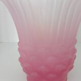 Abat-jour tulipe art nouveau rose