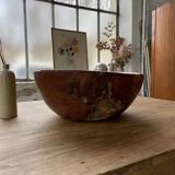XL thuja root wooden dish