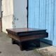 Table basse façon livre ancien, XXe siècle