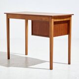 Restored teak and beech desk