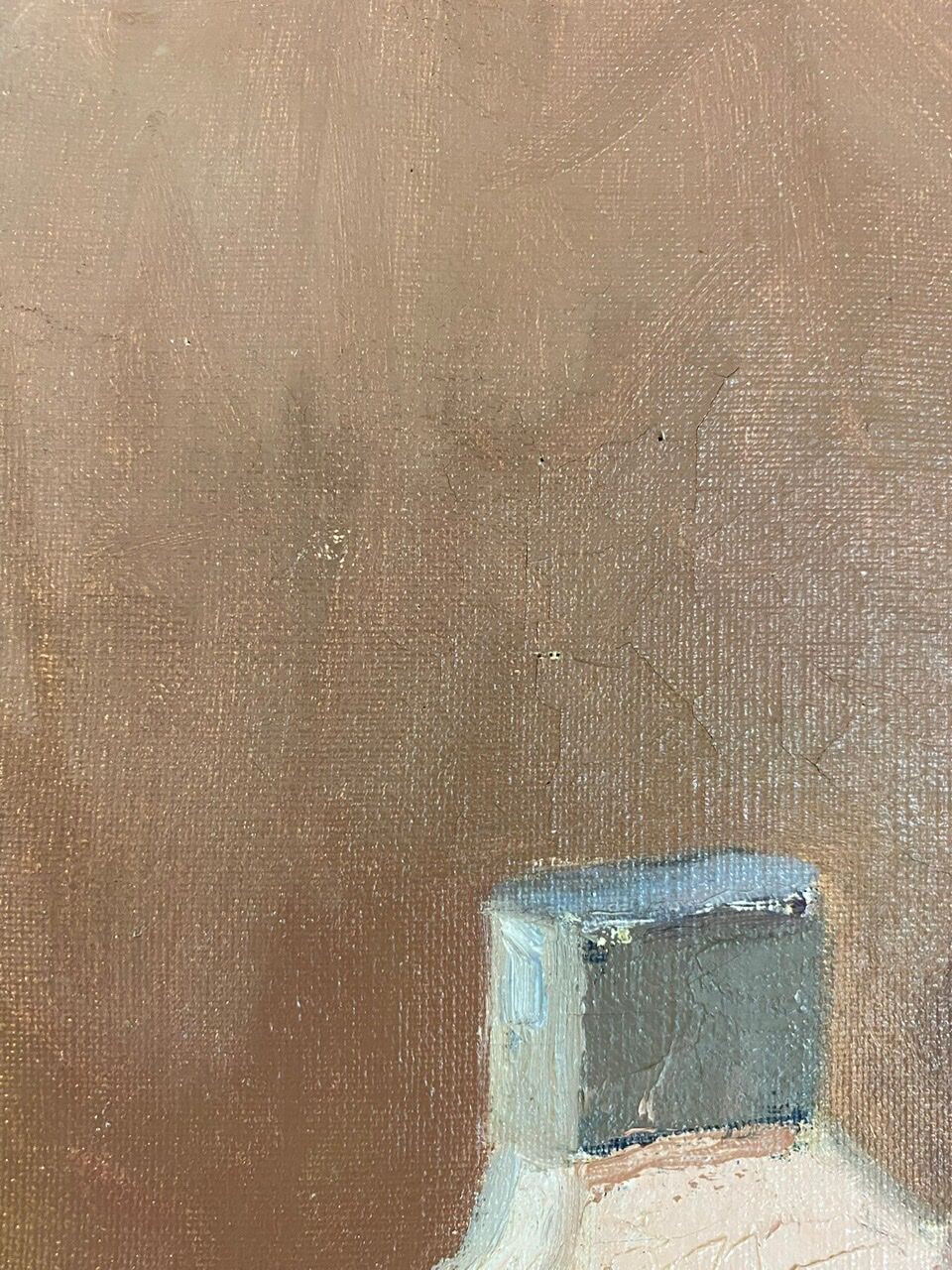 Old painting, still life with bottles, signed Milliquet (1896-1982)
