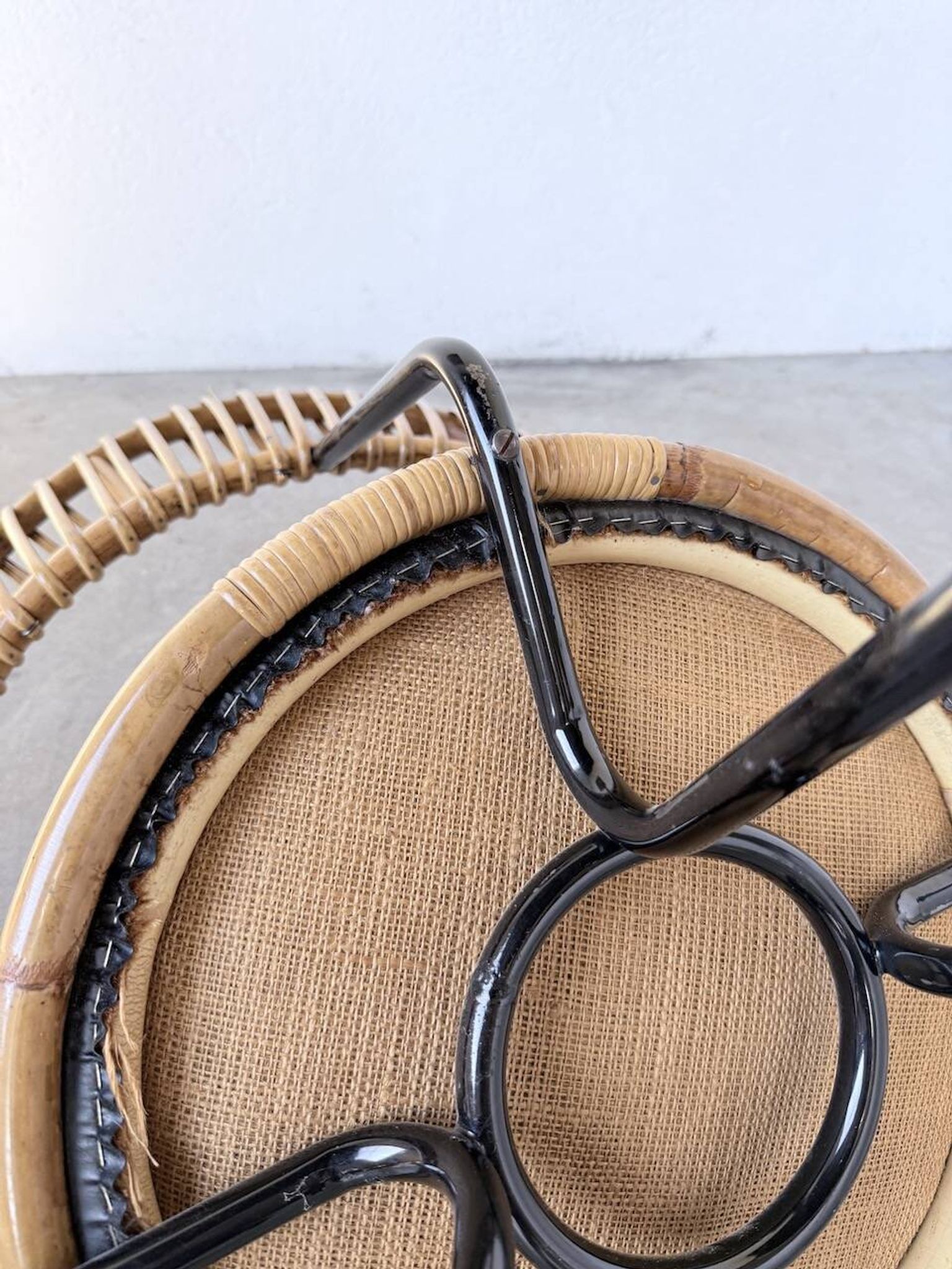 Rattan chair Dirk Van Sliedregt