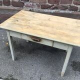 Vintage fir farm table
