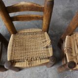 Set de 4 chaises vintages