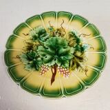 Sarreguemines barbotine plate