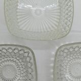 3 glass ramekins