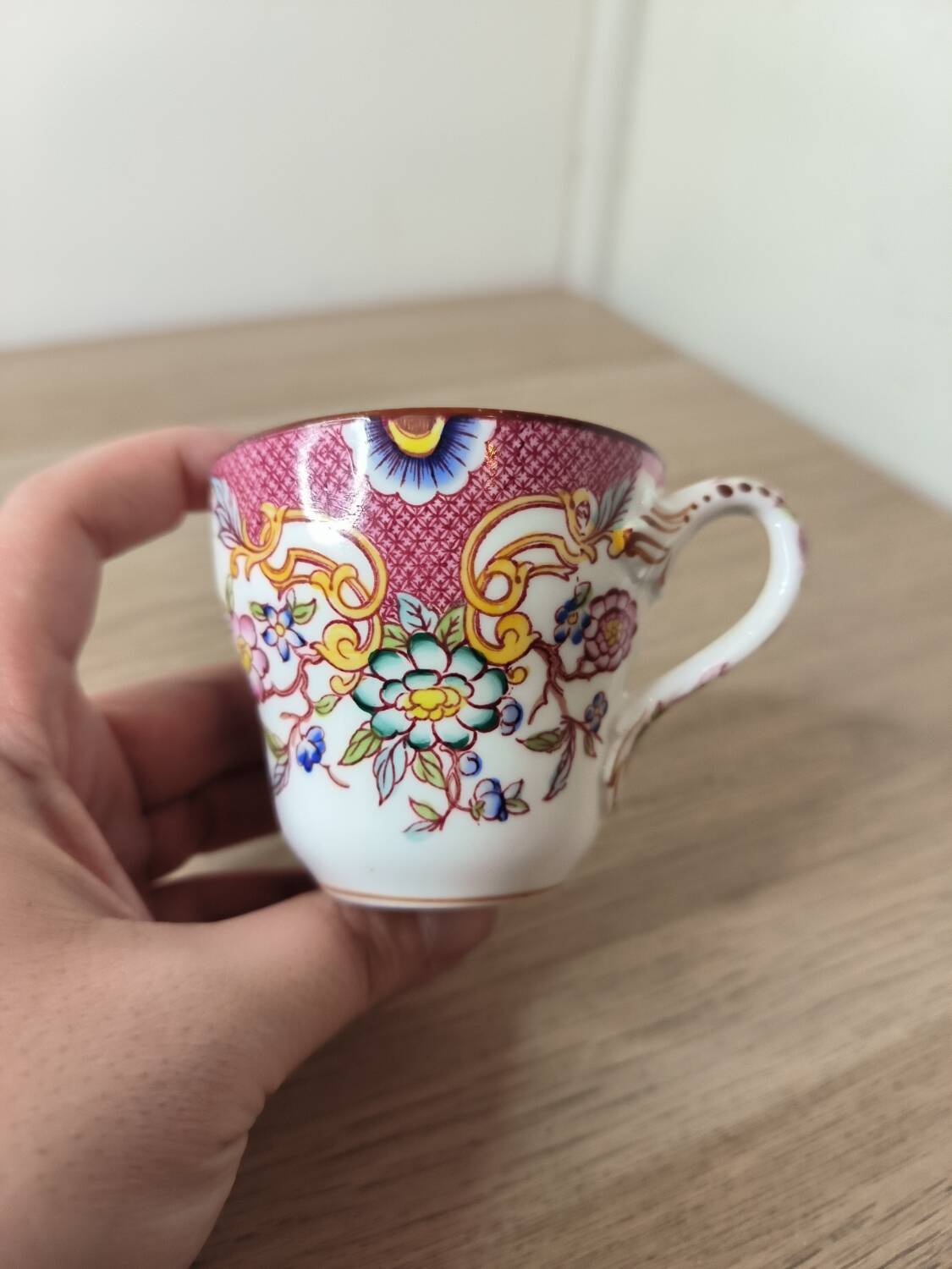 Sarreguemines Minton 216 cup and saucer